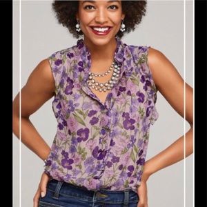 Cabi Trifle top #4168 Size: M
